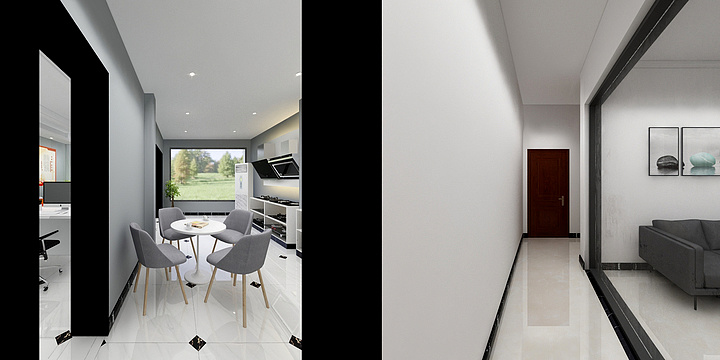 黄先生的设计-铜矿天然气公司-装修设计方案