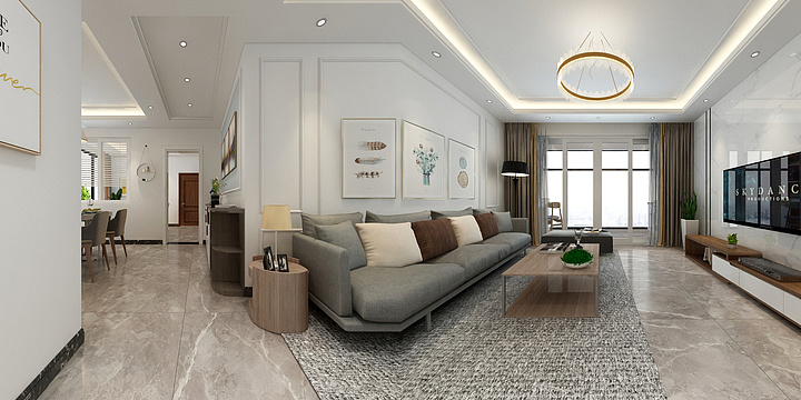 福旺居装饰15180846465-远航 2-4-4---装修设计方案