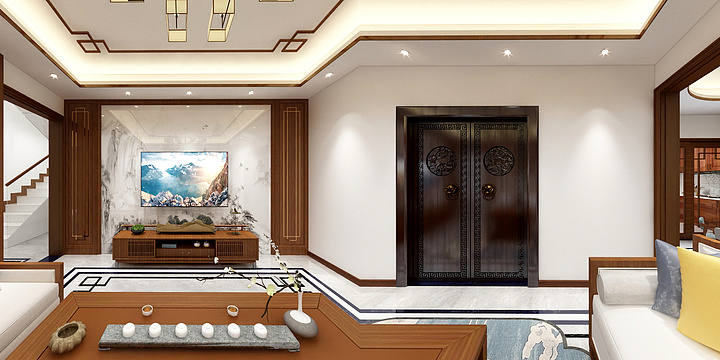 原创设计09-滨江花园-装修设计方案