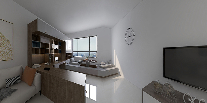 搞装修的張二哈-佟二堡 季盛门店 二楼-装修设计方案