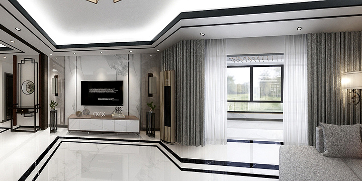 鲸制-新中式-装修设计方案