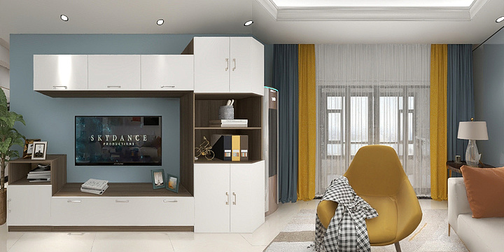 YIMI空间设计JeMI-珑樾华府27-1404室徐阿姨雅-装修设计方案