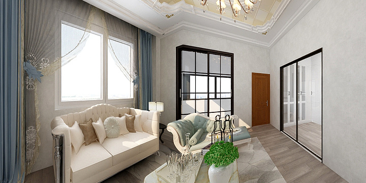 添柴装饰老灿-麻涌自建别墅-装修设计方案