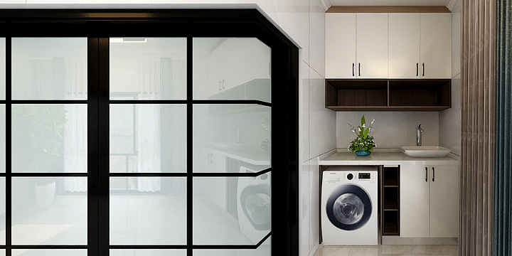 爱瑞图全屋定制-淮矿东方蓝海13-103-装修设计方案