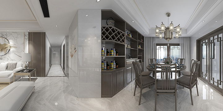 信丰奥普设计-清华誉府6栋1单元701-装修设计方案