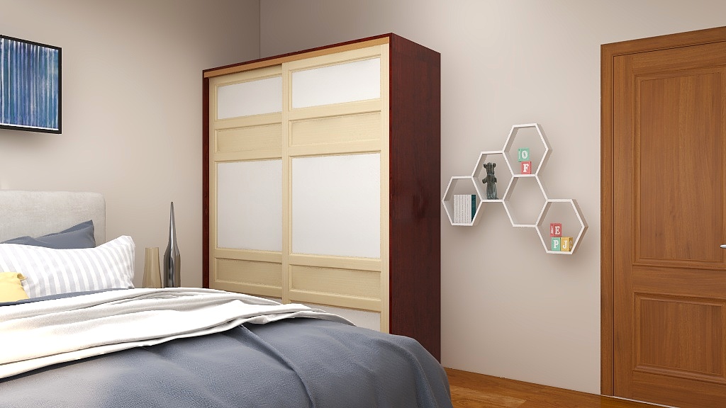 涟漪PtrO-移门衣柜-装修设计方案