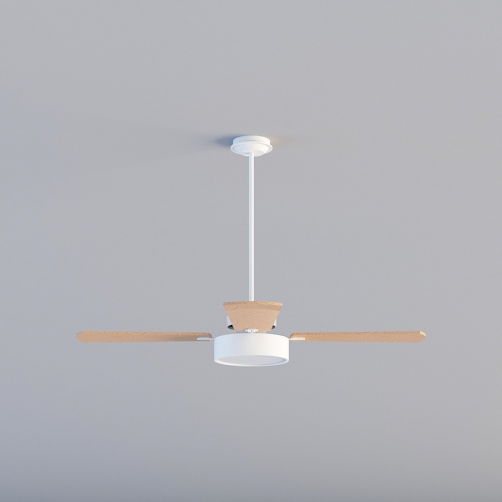 风扇灯3D模型