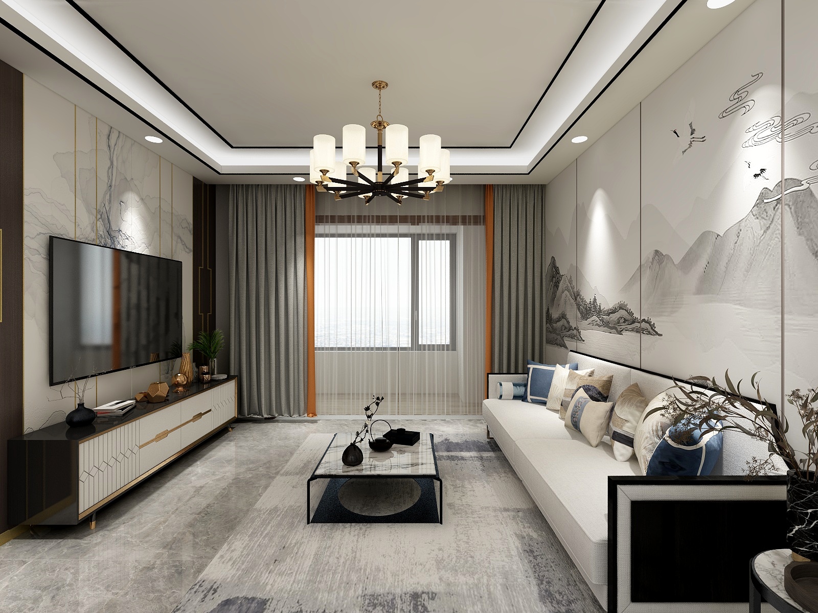 baiyanghu-世纪景园(施工图)2020041-装修设计方案