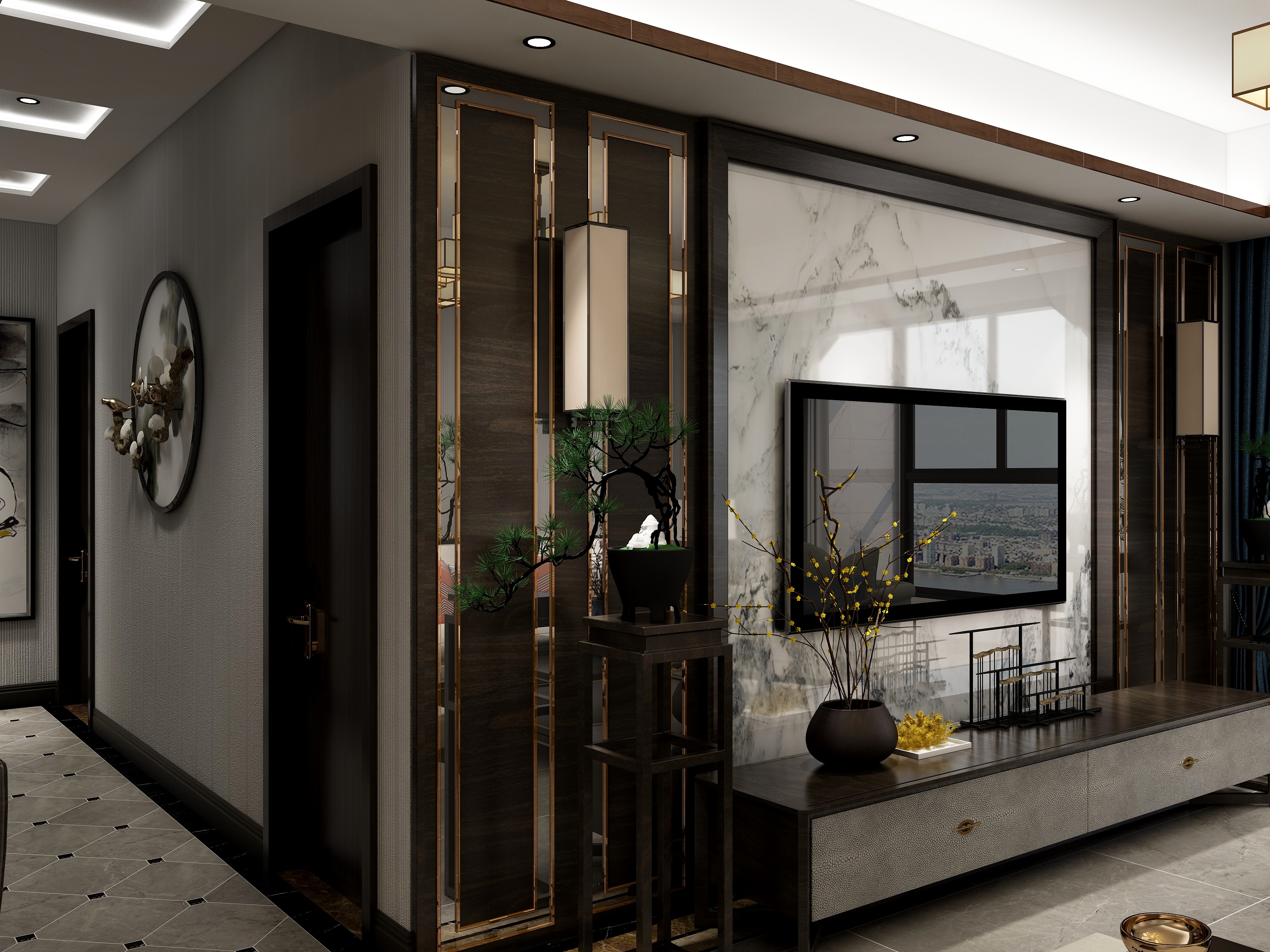 邦诚装饰出品-郁金香-装修设计方案