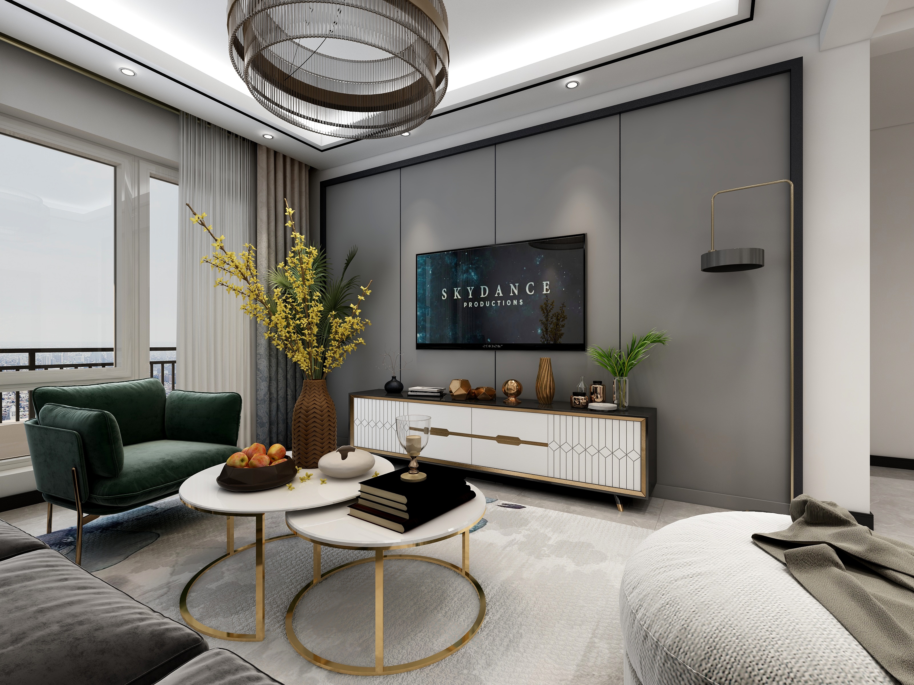 凡空間設計工作室-山水人家4#1-401 91㎡(-装修设计方案