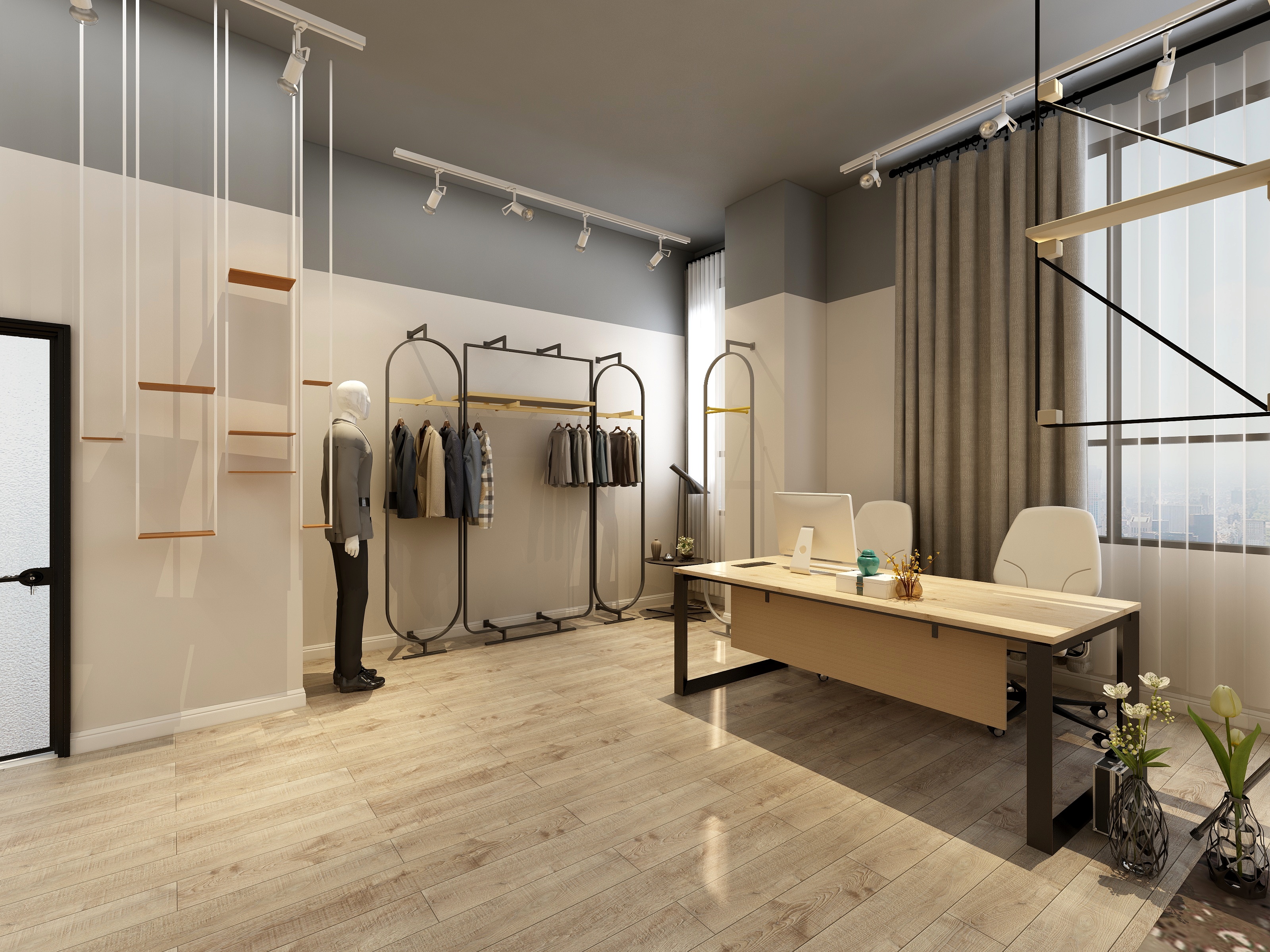 z朱设计-直播基地-装修设计方案