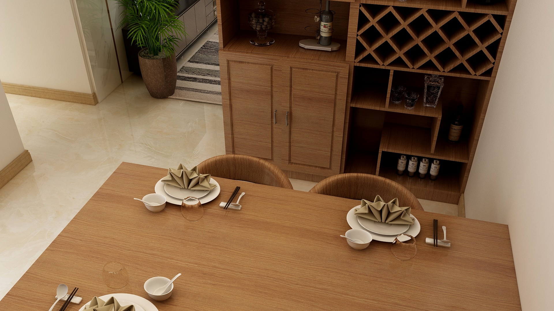 151****9695aNZF-阳光100阿尔勒户型卧室定制柜方案-尺寸重修-装修设计方案