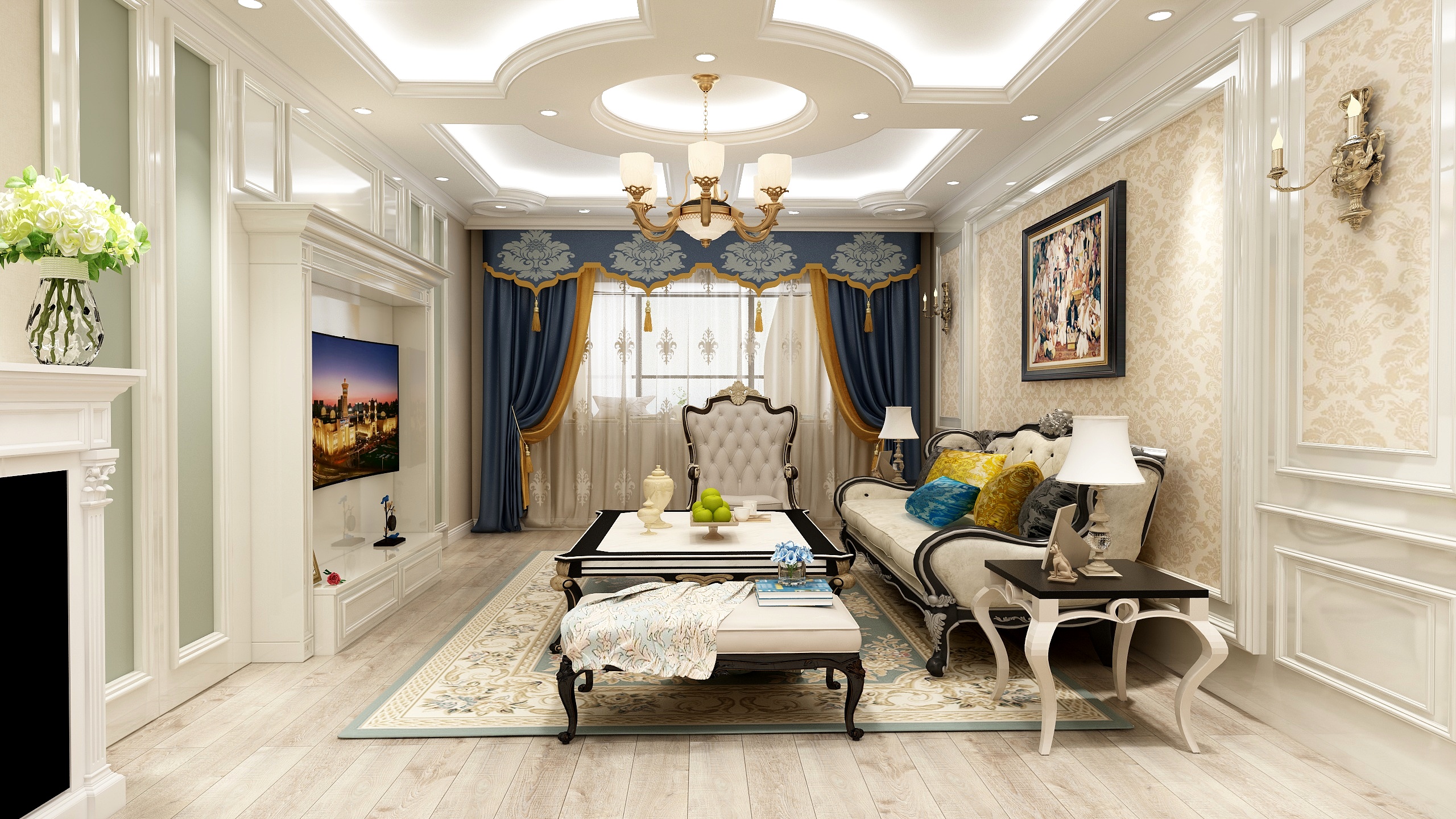 新疆灿烂建筑装饰设计有限公司-kashi-装修设计方案