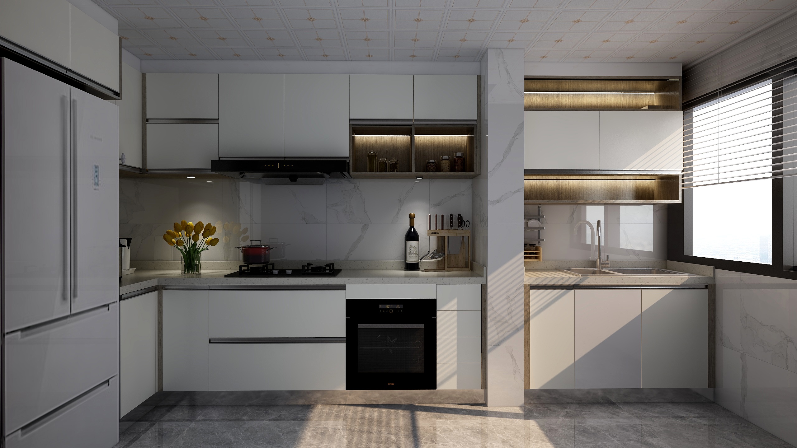 风卷云收-未命名户型图-装修设计方案