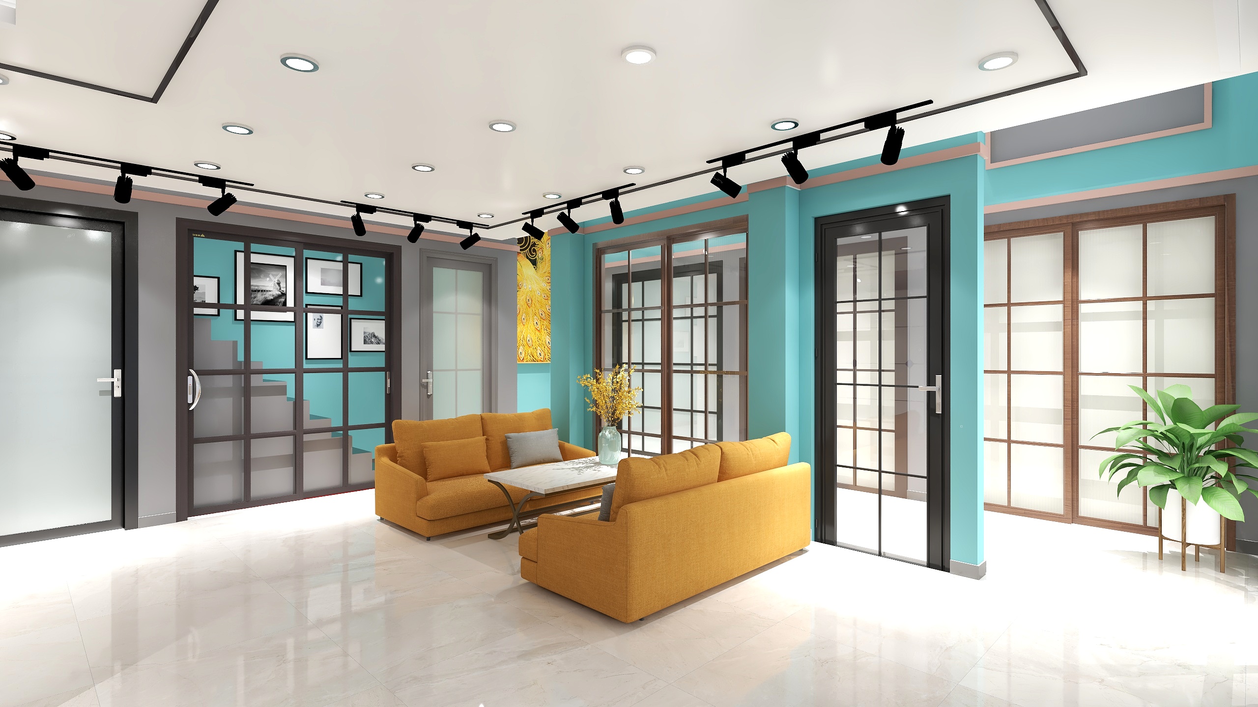 工绘设计-金阳光移门专卖店-装修设计方案