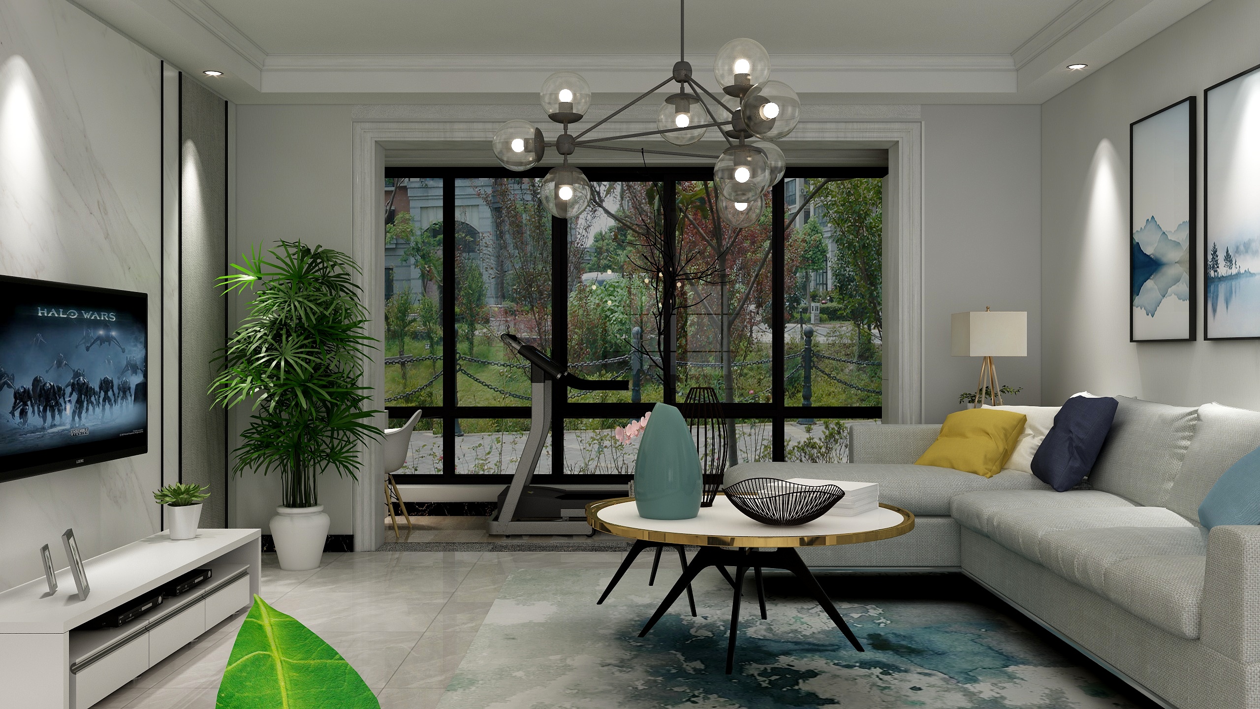 昌吉市蓝麒麟装饰设计-丁香园北区1-1-501-装修设计方案