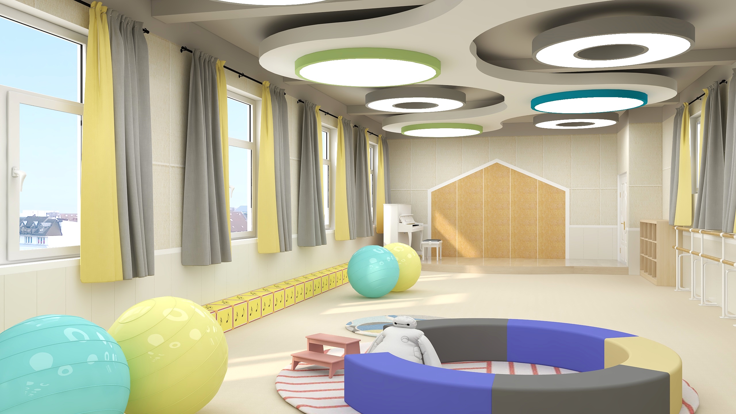 条子FsVV-五里幼儿园音体室（终）-装修设计方案