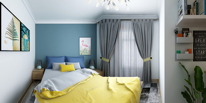 挚情空间-小南海花园：李金华设计-装修设计方案