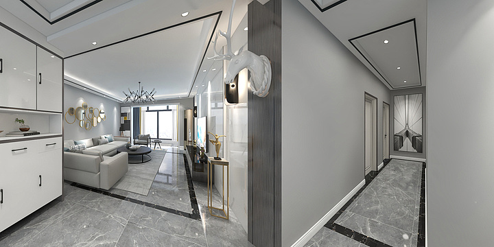 Mr任家装整装-效果图1-装修设计方案