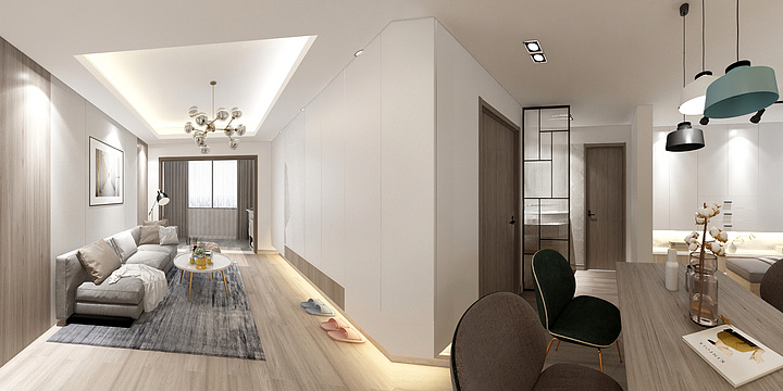 岑里人℡-龙湖90平-装修设计方案