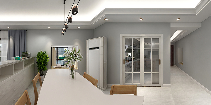 天蓝天设计工作室-万科大中江南院子18栋祝老师-1-装修设计方案