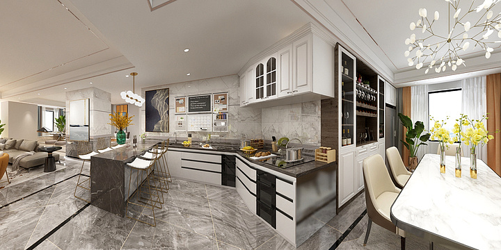 日暮空间设计-花样年悦城2#502-装修设计方案