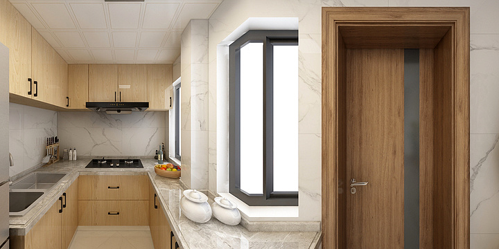 熊喵女侠-【原木日式小宅】浦东欧高路47㎡-装修设计方案