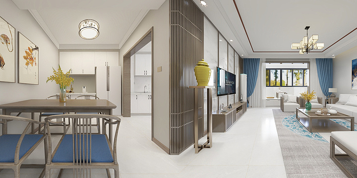 张景-新中式-装修设计方案