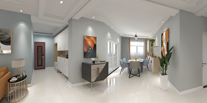 黑猫会作图-修武建业森林半岛-装修设计方案