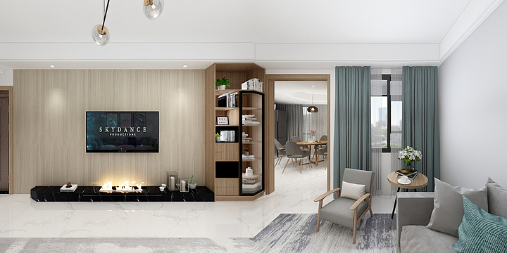 羊悦-东方蓝郡9-3-2001-装修设计方案