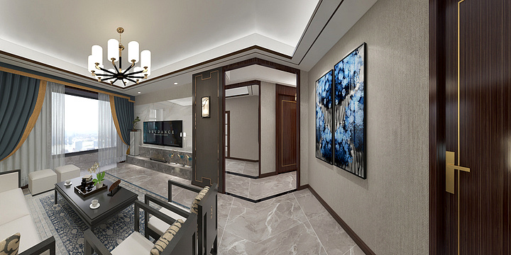 汇善达装饰梓烽-富力天禧-装修设计方案