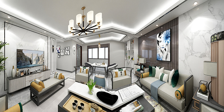 张峰-稻草人新中式设计4.16-副本-装修设计方案