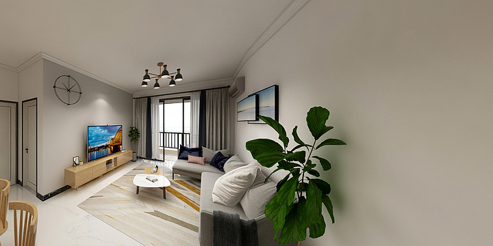 明月照高楼-德洲春天里4-2002-装修设计方案