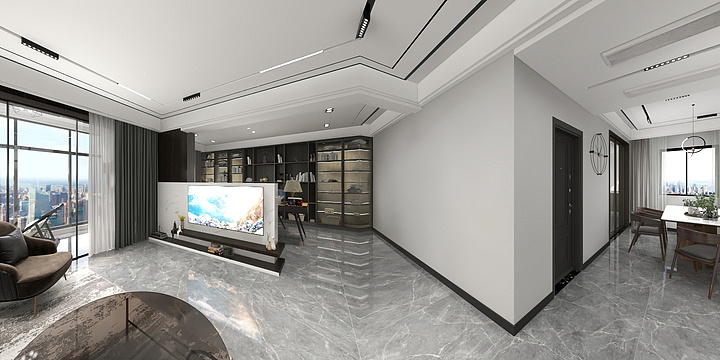 王义达-白鹭湖-时光里-装修设计方案