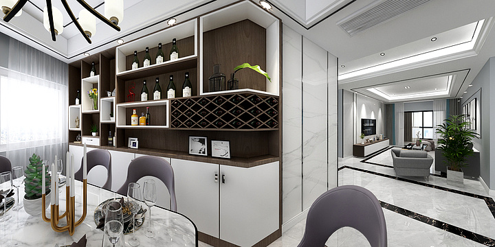 三头土豆-秀山湖一号27栋1501-装修设计方案