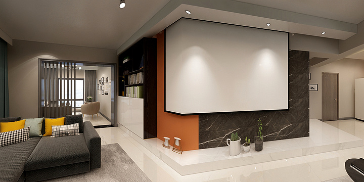 合江店-平面布置图-装修设计方案