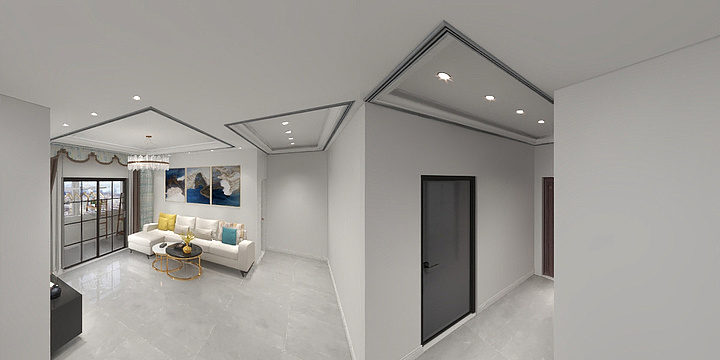 A百特陶瓷娜-酷家乐装修网-汉滨城市花园-户型-装修设计方案