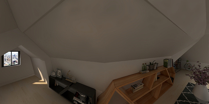 唔哩吧咂-金地双都会阁楼柜-装修设计方案