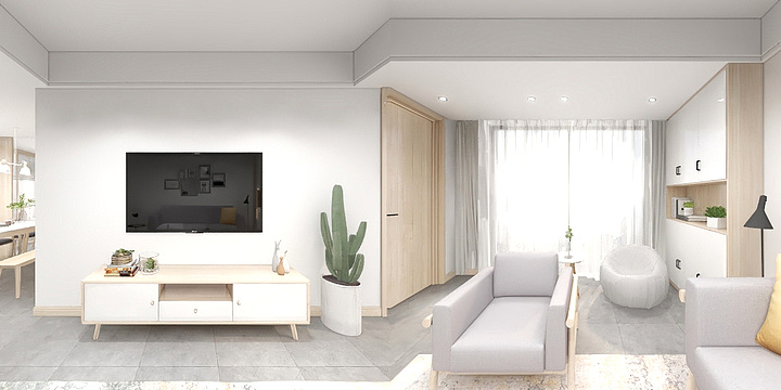 JKA设计-晓郡花园12-1-602-装修设计方案