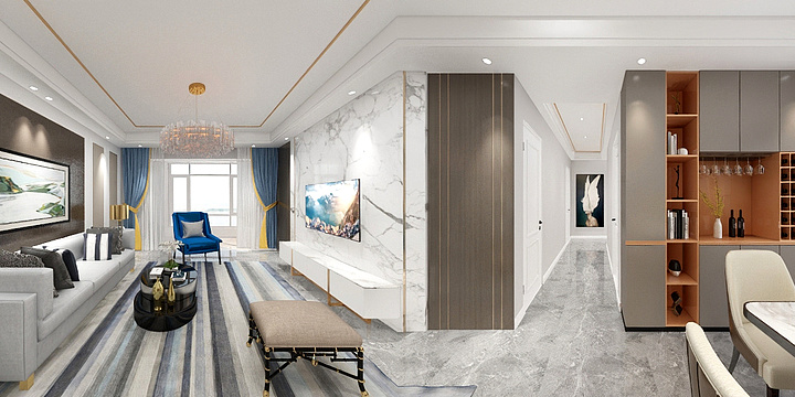 乆尐-加桥.一号院-装修设计方案