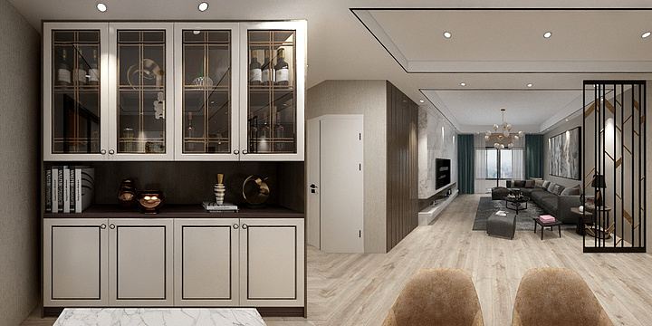 居永悦装饰师鸿波-品院-装修设计方案