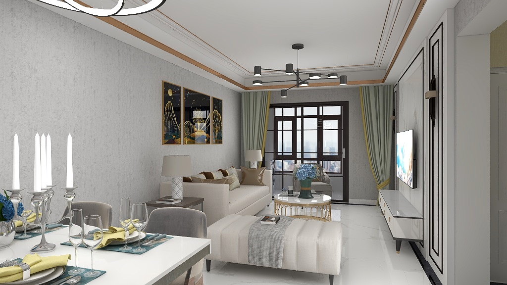 創思特國際設計-融创东方御园-装修设计方案