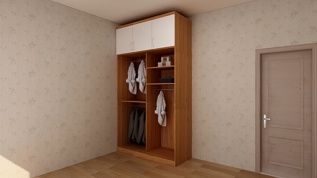 涟漪PtrO-移门衣柜（柜体图）-装修设计方案