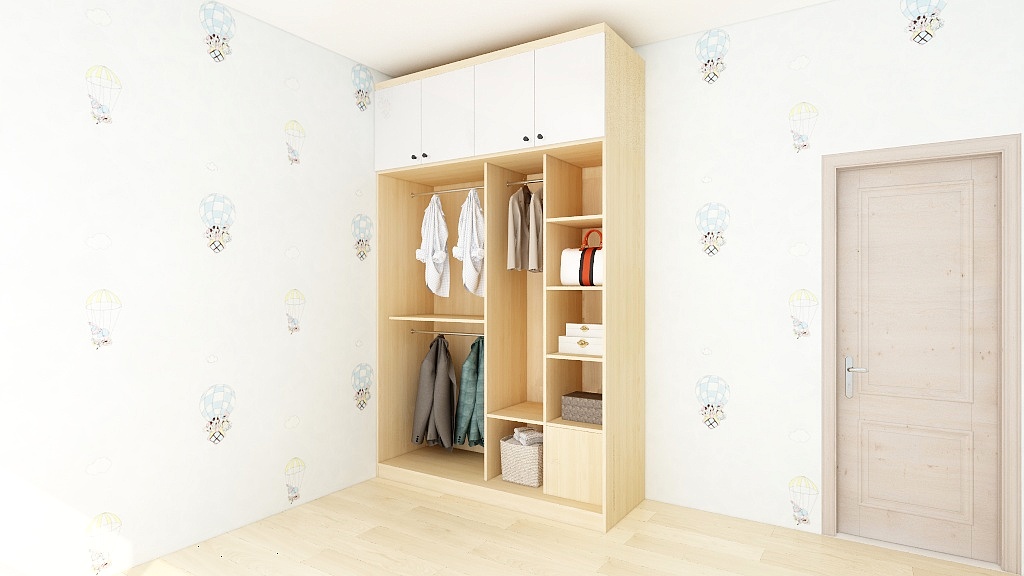 涟漪PtrO-移门衣柜（柜体图）-装修设计方案