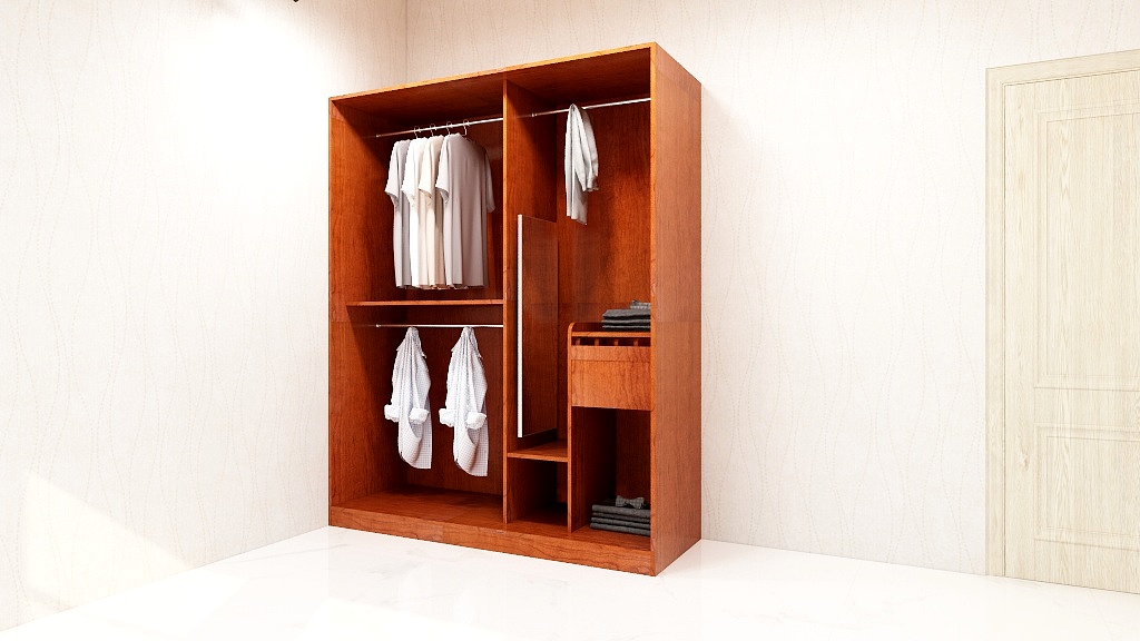 涟漪PtrO-移门衣柜（柜体图）-装修设计方案