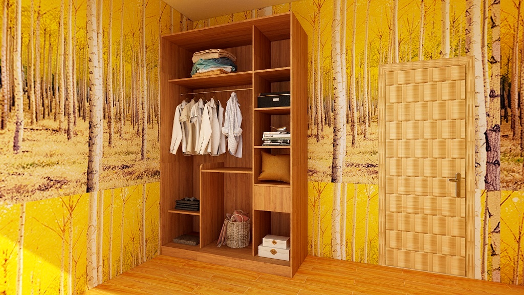 涟漪PtrO-移门衣柜（柜体图）-装修设计方案