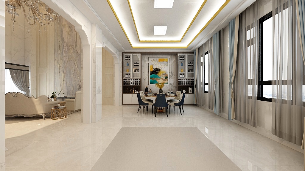 大新欣元建筑工程有限公司-电信黄英文自建宅20200630-装修设计方案