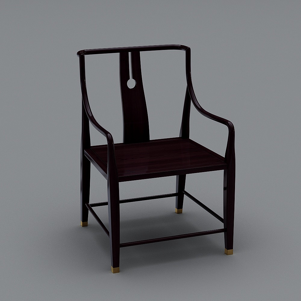 C195茶椅3D模型