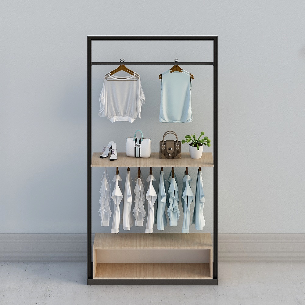 服饰展架3