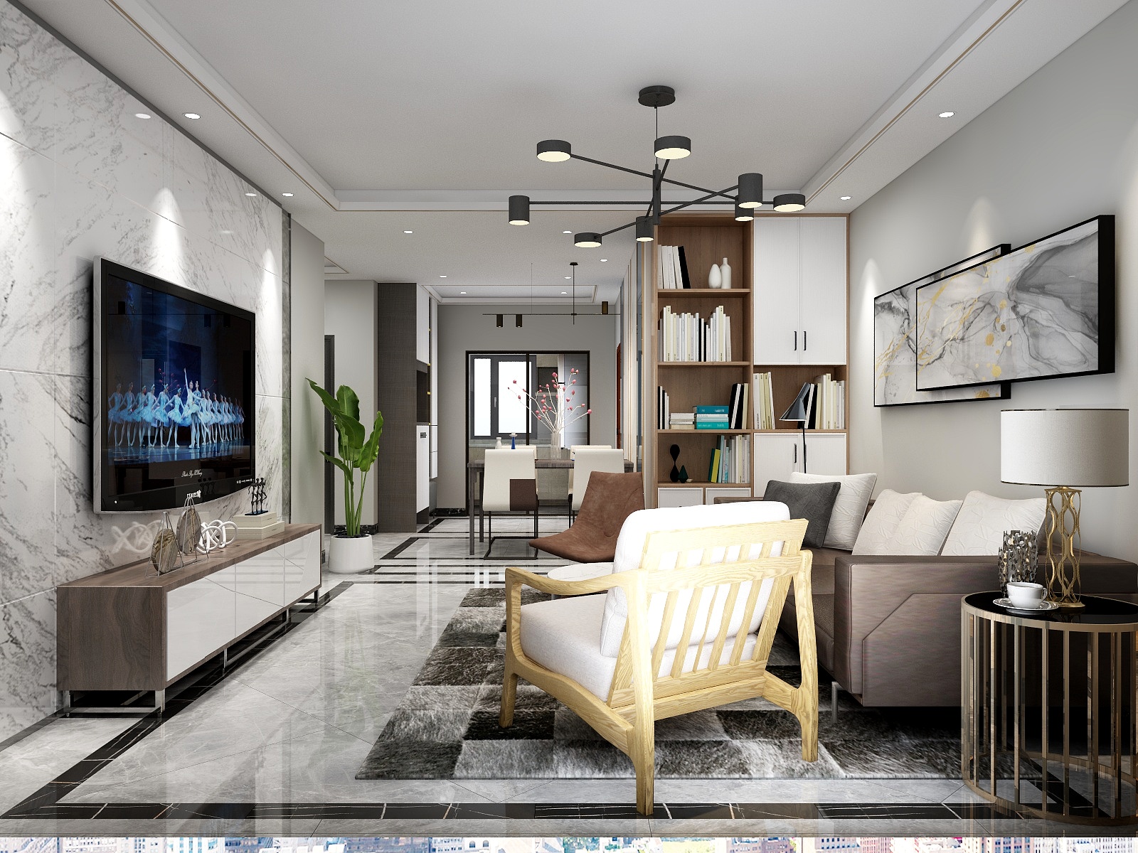 独立设计师张安-晟地丽江16-3-301-装修设计方案